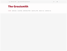Tablet Screenshot of groutcleaningboise.com